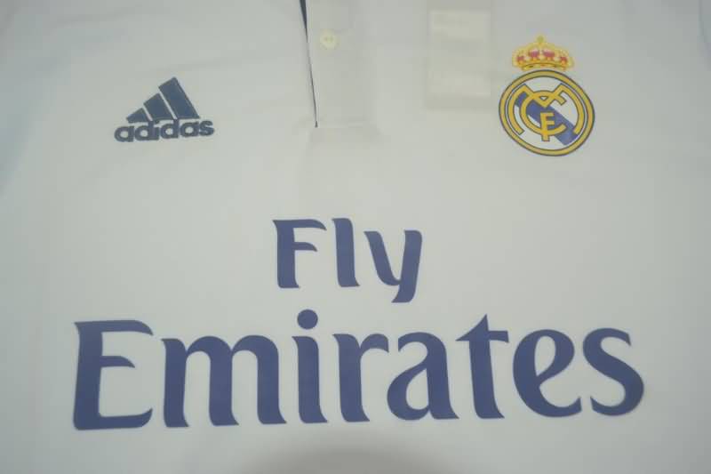 Real Madrid Soccer Jersey Home Retro Replica 2016/17