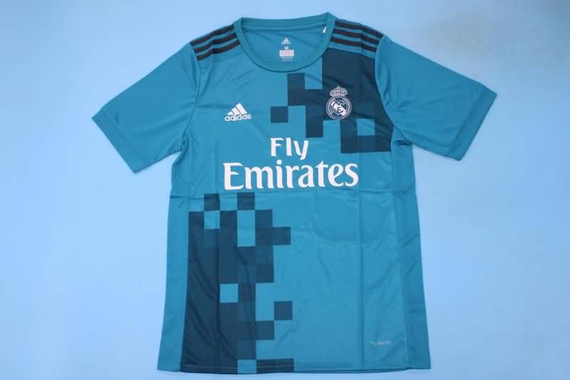 Real Madrid Soccer Jersey Third Retro Replica 2017/18