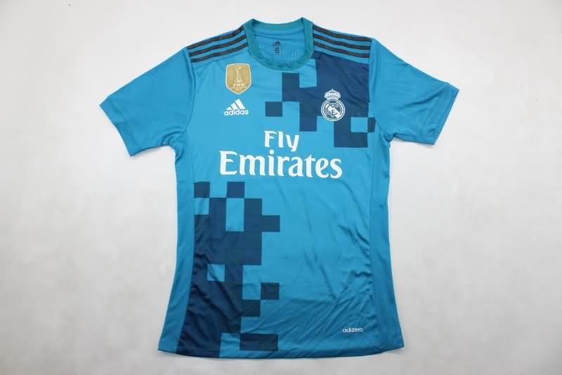 Real Madrid Soccer Jersey Third Retro (Player) 2017/18