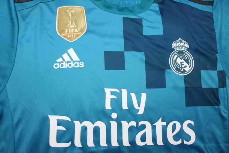 Real Madrid Soccer Jersey Third Retro (Player) 2017/18