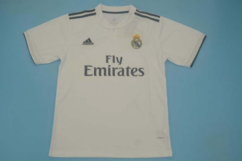 Real Madrid Soccer Jersey Home Retro Replica 2018/19