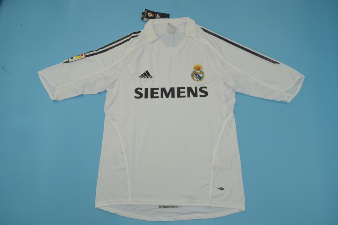 Real Madrid Soccer Jersey Home Retro Replica 2005/06