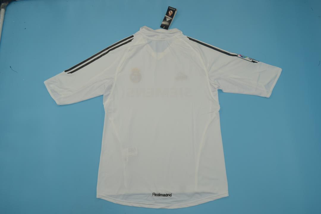 Real Madrid Soccer Jersey Home Retro Replica 2005/06