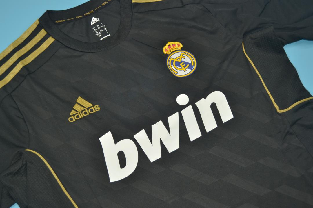 Real Madrid Soccer Jersey Away Retro Replica 2011/12