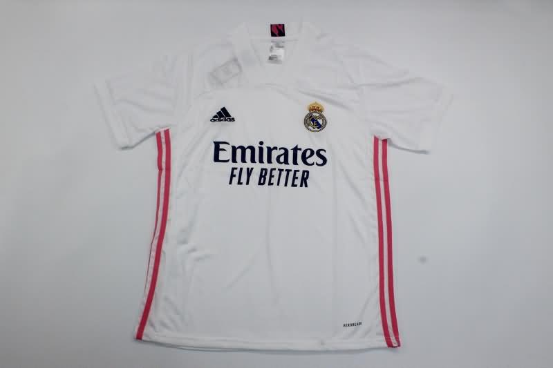 Real Madrid Soccer Jersey Home Retro Replica 2020/21