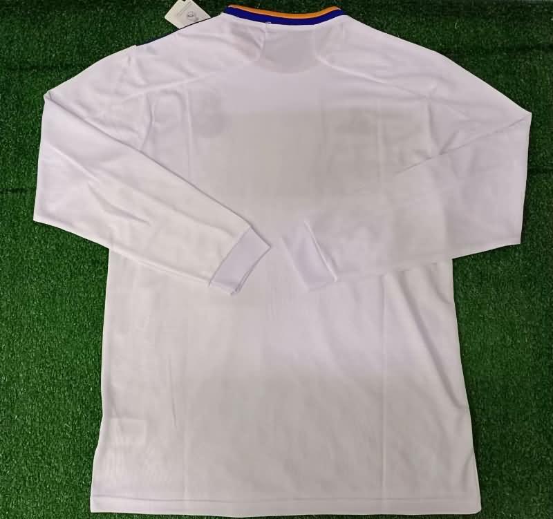 Real Madrid Soccer Jersey Home Long Sleeve Retro Replica 2020/21