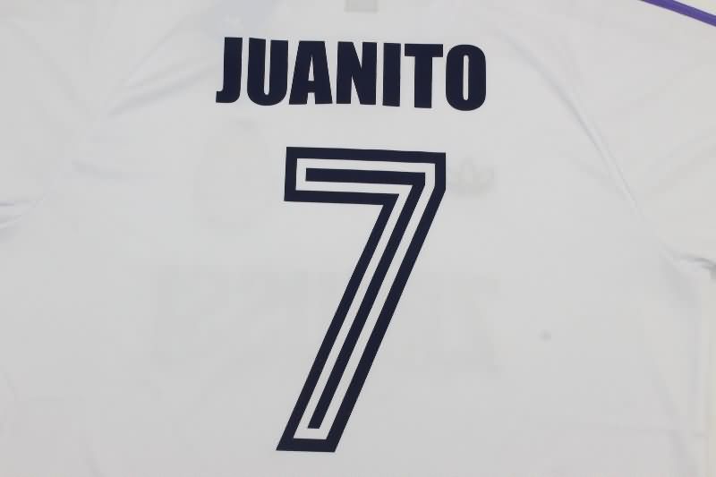 Real Madrid Soccer Jersey Home Retro Replica 1984/85