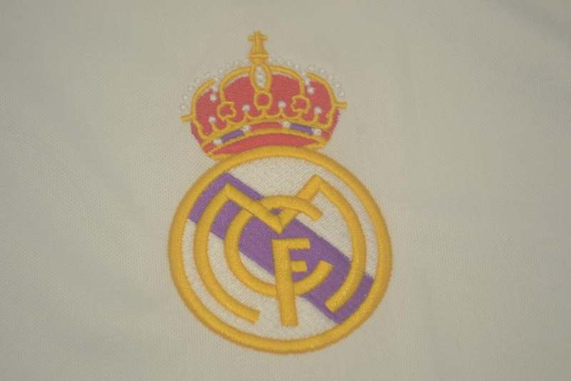 Real Madrid Soccer Jersey Home Retro Replica 1996/97