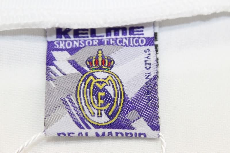 AAA Quality Real Madrid 1996/97 Home Long Sleeve Retro Soccer Jersey