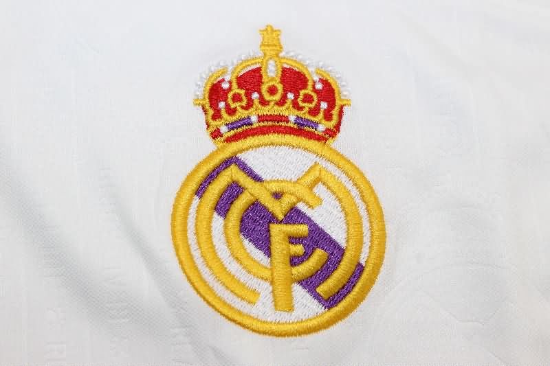 AAA Quality Real Madrid 1996/97 Home Long Sleeve Retro Soccer Jersey