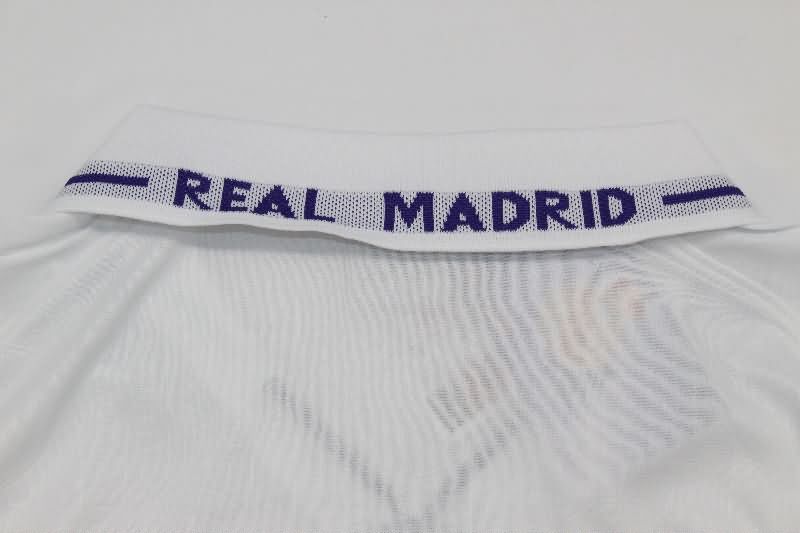 AAA Quality Real Madrid 1996/97 Home Long Sleeve Retro Soccer Jersey