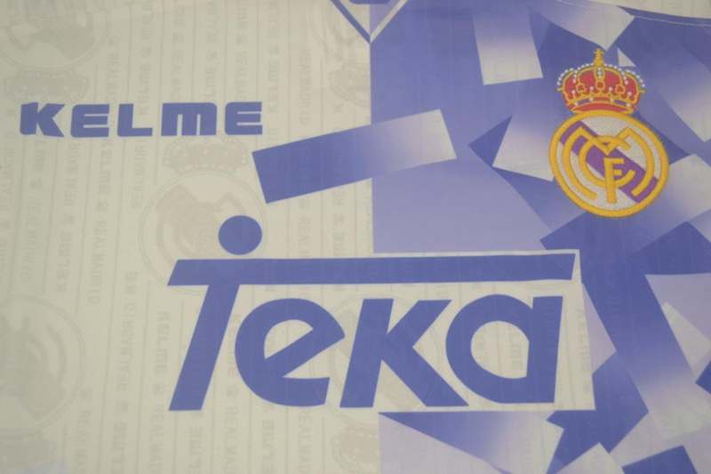 Real Madrid Soccer Jersey Third Retro Replica 1996/97