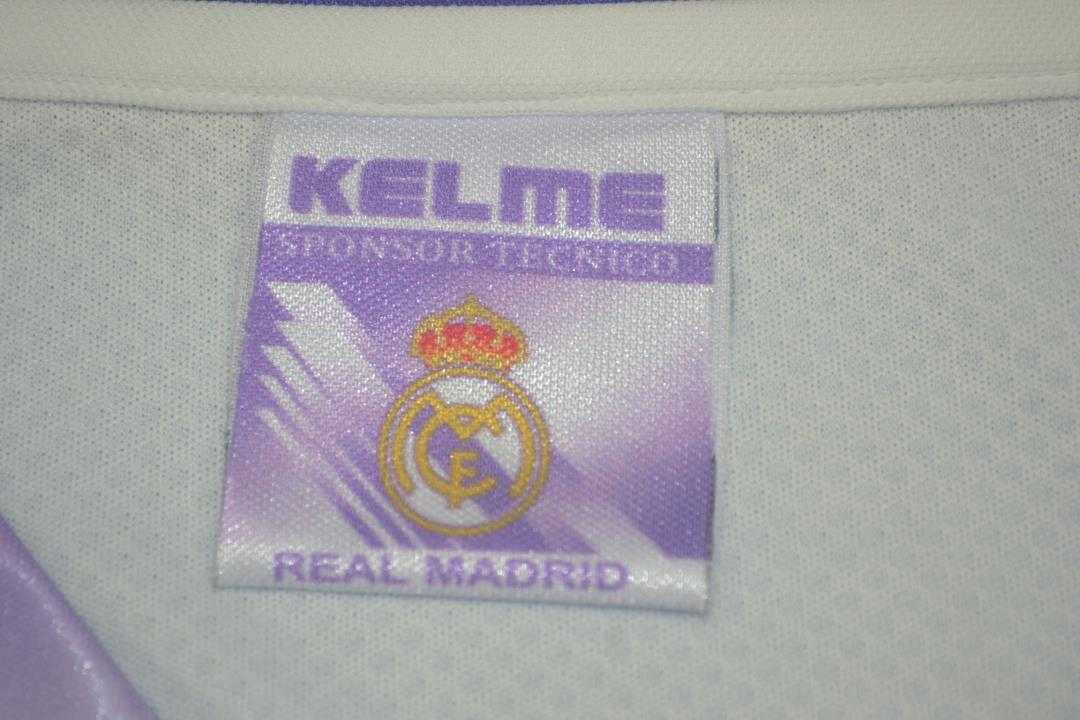Real Madrid Soccer Jersey Home Retro Replica 1997/98