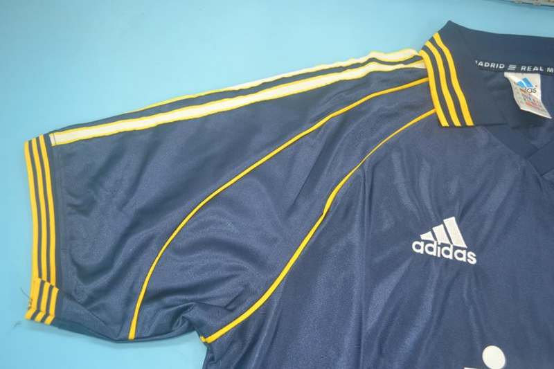 Real Madrid Soccer Jersey Away Retro Replica 1998/99
