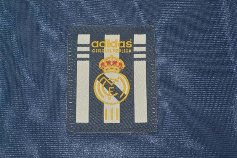 Real Madrid Soccer Jersey Away Retro Replica 1998/99