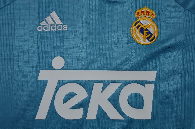 AAA Quality Real Madrid 1999/01 Third Long Sleeve Retro Soccer Jersey