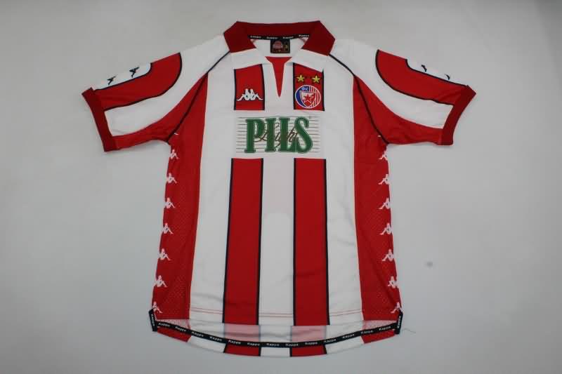 Red Star Belgrade Soccer Jersey Home Retro Replica 1990/91