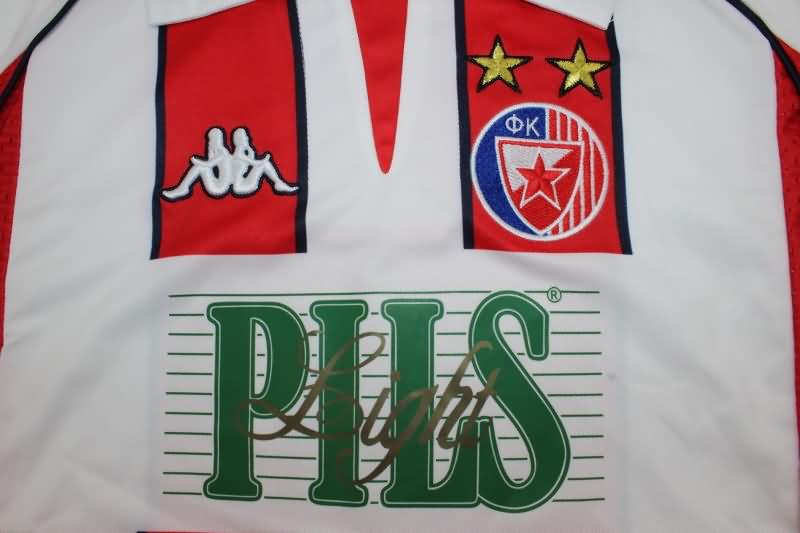 Red Star Belgrade Soccer Jersey Home Retro Replica 1990/91