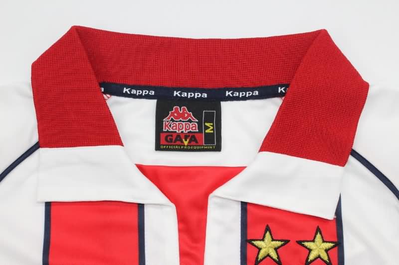 Red Star Belgrade Soccer Jersey Home Long Sleeve Retro Replica 1990/91