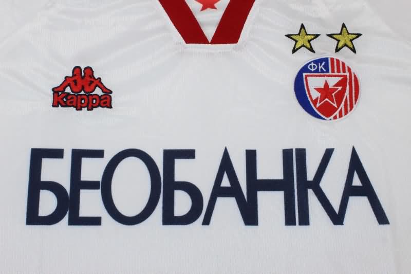 Red Star Belgrade Soccer Jersey Away Retro Replica 1995/97