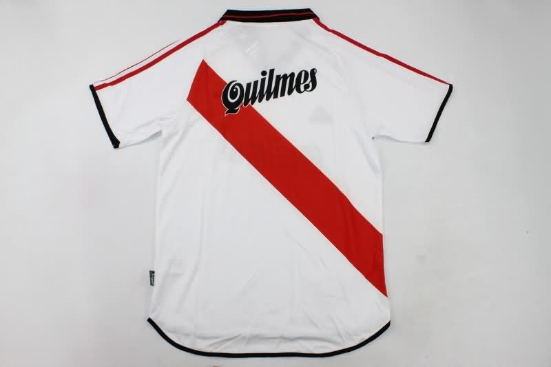 River Plate Soccer Jersey Home Retro Replica 2000/01