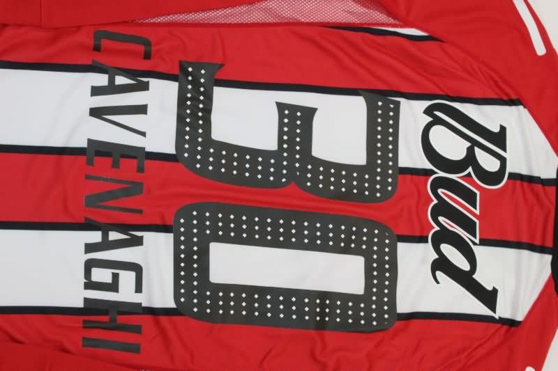 River Plate Soccer Jersey Away Long Sleeve Retro Replica 2003/04