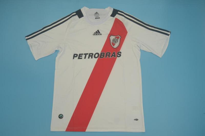 River Plate Soccer Jersey Home Retro Replica 2008/09