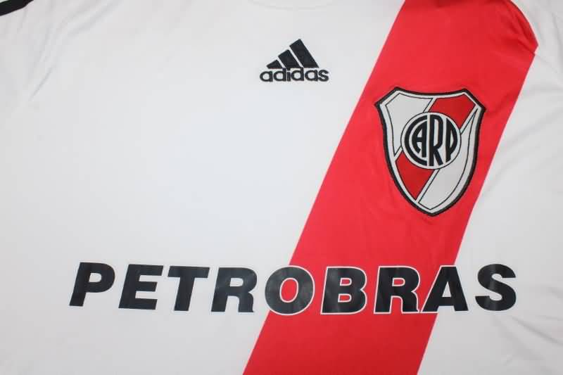 River Plate Soccer Jersey Home Long Retro Replica 2009/10