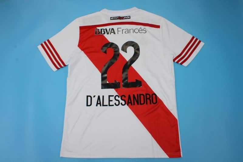 River Plate Soccer Jersey Home Retro Replica 2015/16