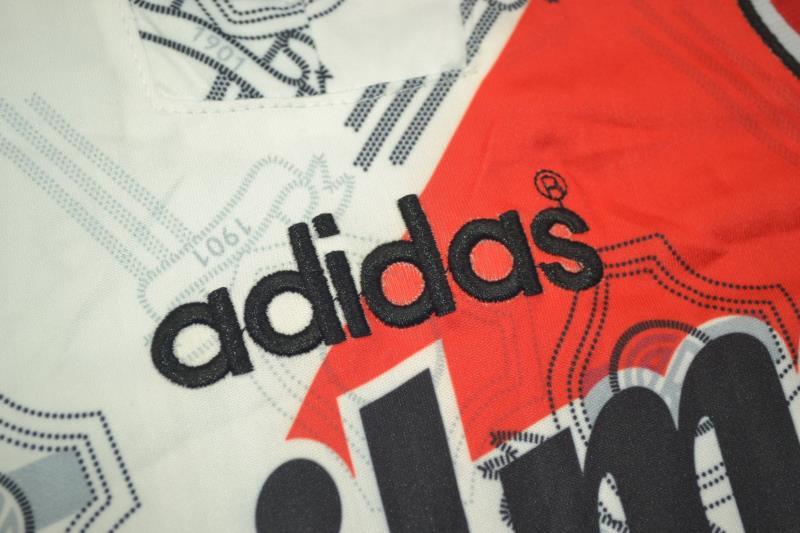 River Plate Soccer Jersey Home Retro Replica 1996