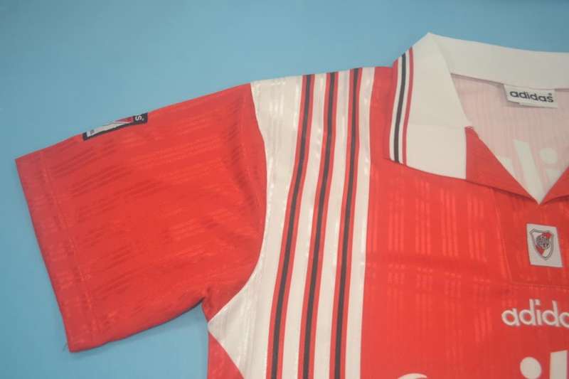 River Plate Soccer Jersey Away Retro Replica 1995/96