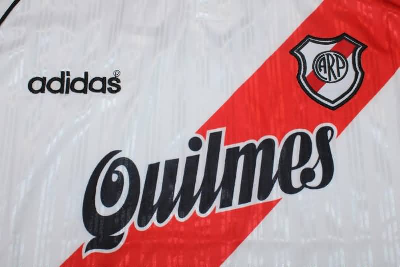 River Plate Soccer Jersey Home Retro Replica 1995/96
