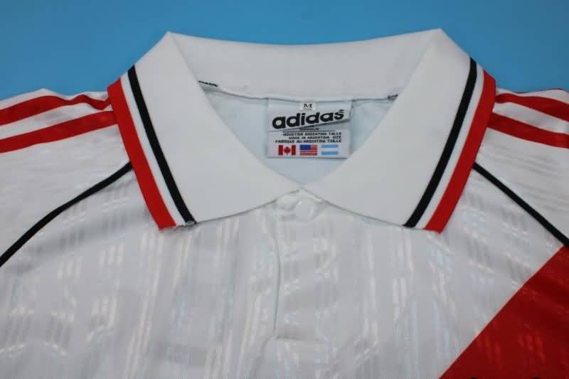 River Plate Soccer Jersey Home Retro Replica 1995/96