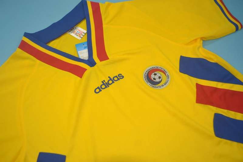 Romania Soccer Jersey Home Retro Replica 1994