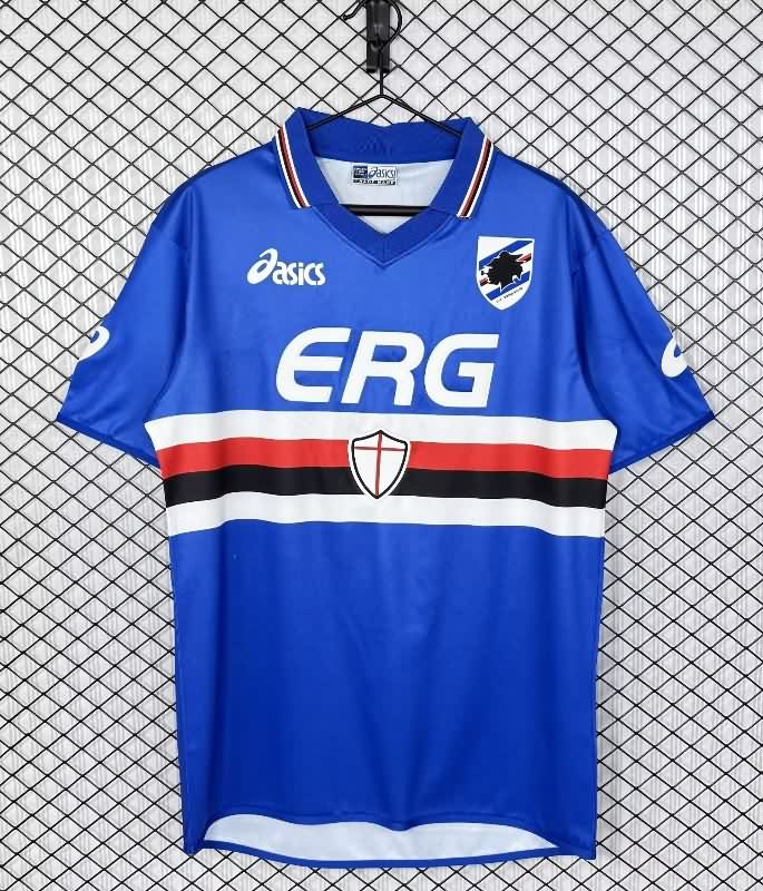 AAA Quality Sampdoria 2003/04 Home Retro Soccer Jersey AAA Quality Sampdoria 2003/04 Home Retro Soccer Jersey