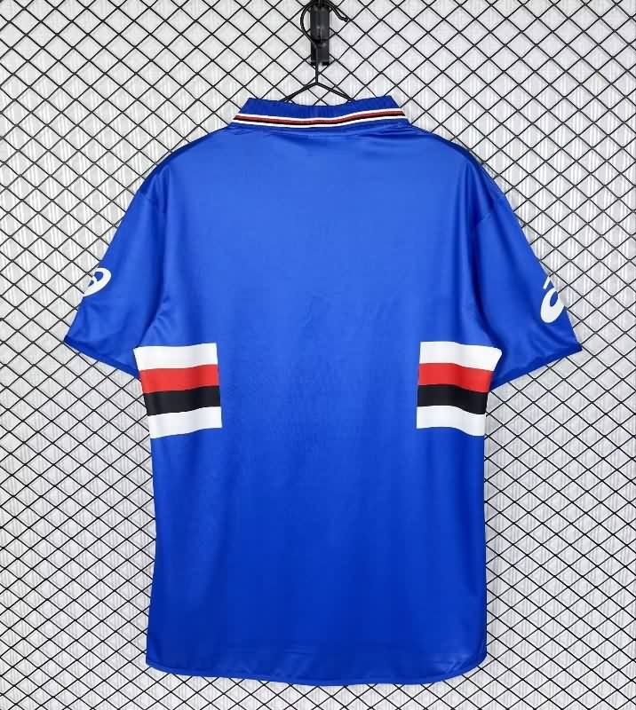 AAA Quality Sampdoria 2003/04 Home Retro Soccer Jersey
