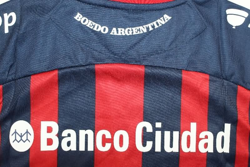 AAA Quality San Lorenzo 2013/14 Home Retro Soccer Jersey