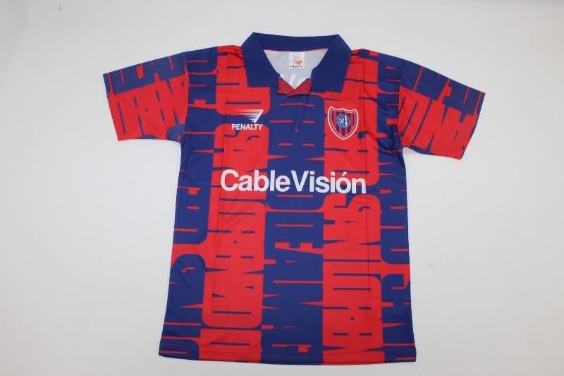 AAA Quality San Lorenzo 1995/96 Home Retro Soccer Jersey