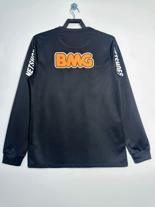AAA Quality Santos 2012/13 Black Retro Long Sleeve Soccer Jersey