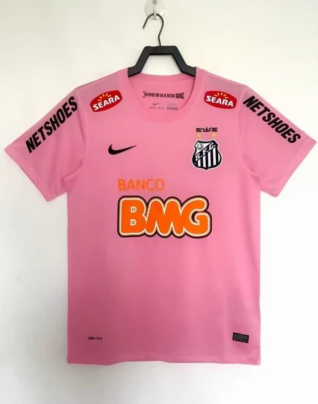 AAA Quality Santos 2012/13 Pink Retro Soccer Jersey