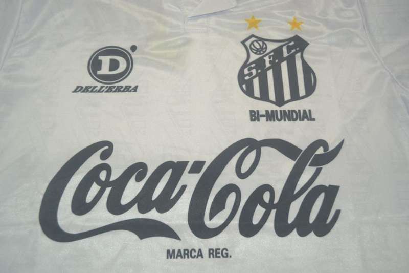 Santos Soccer Jersey Home Retro Replica 1993