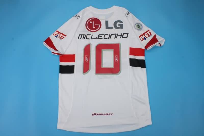 Sao Paulo Soccer Jersey Home Retro Replica 2007/08