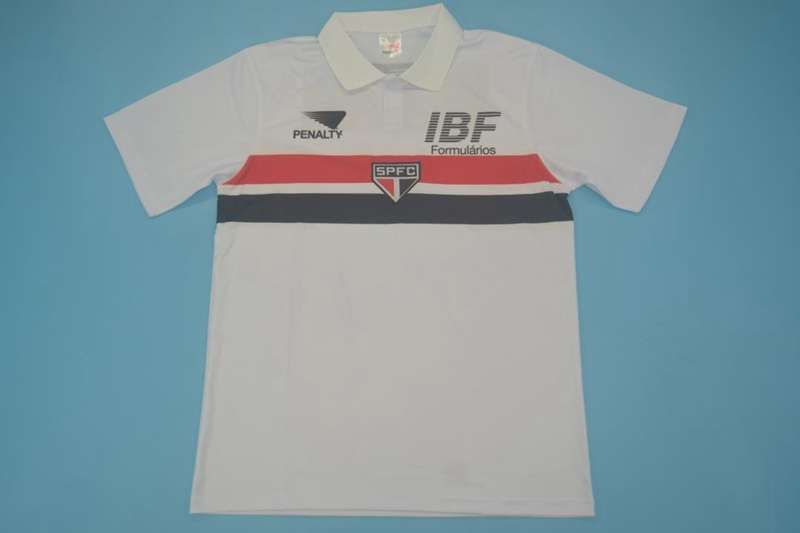 Sao Paulo Soccer Jersey Home Retro Replica 1991