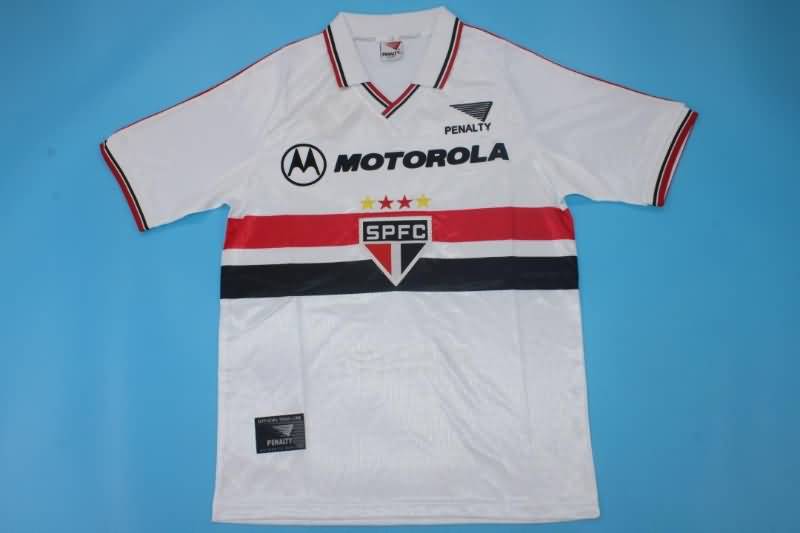 Sao Paulo Soccer Jersey Home Retro Replica 1999