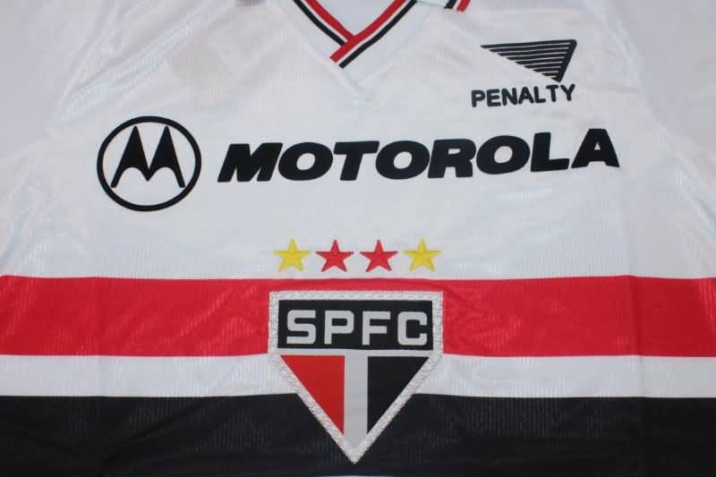 Sao Paulo Soccer Jersey Home Retro Replica 1999