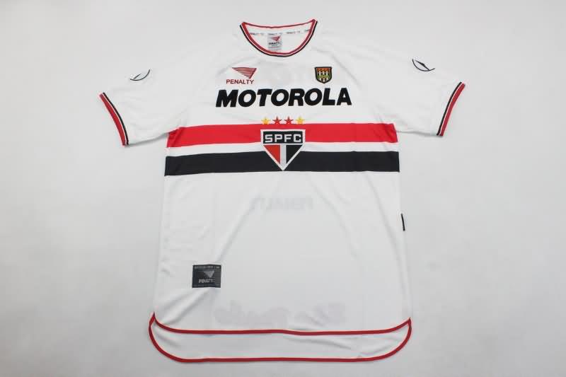 Sao Paulo Soccer Jersey Home Retro Replica 2000