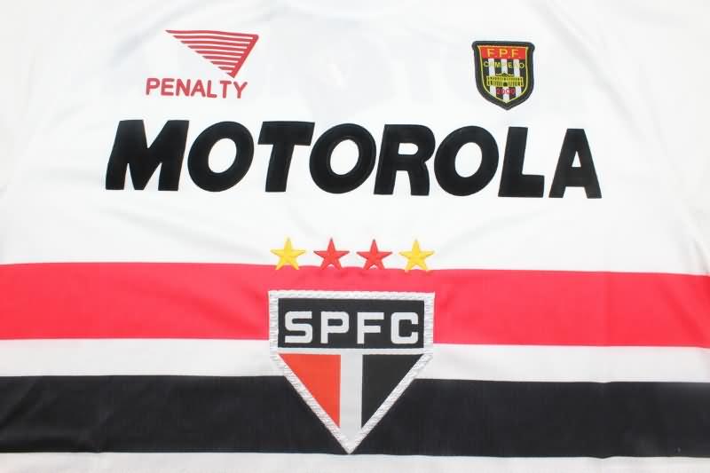 Sao Paulo Soccer Jersey Home Retro Replica 2000