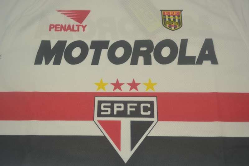 Sao Paulo Soccer Jersey Home Retro Replica 2000
