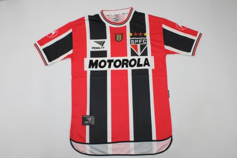 Sao Paulo Soccer Jersey Away Retro Replica 1999/00