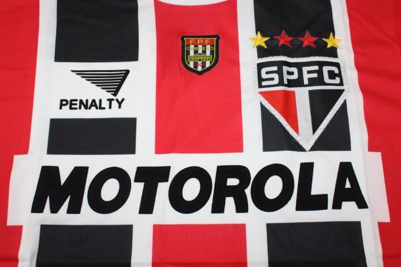 Sao Paulo Soccer Jersey Away Retro Replica 1999/00